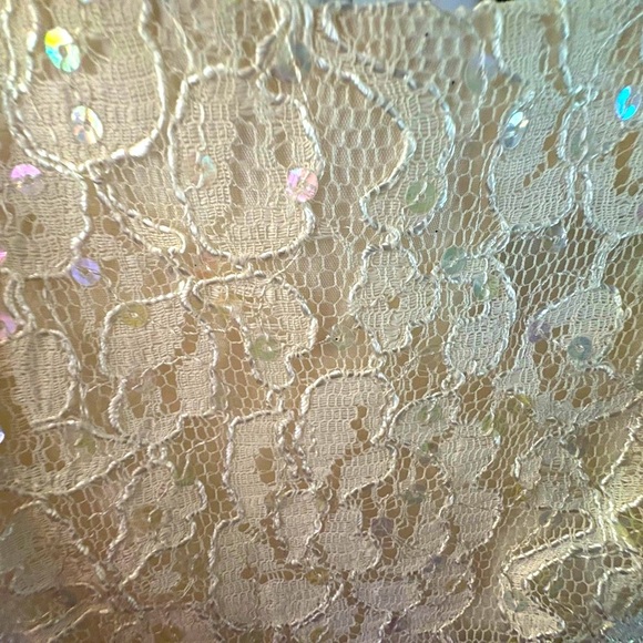 Vintage Mint CDC Evening Lace Bodice Cocktail Dress – Mid-Late 1990s – Size 8" - Picture 5 of 11